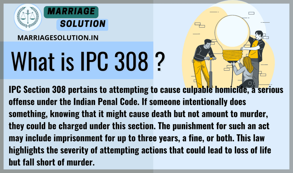 IPC 308 Explained