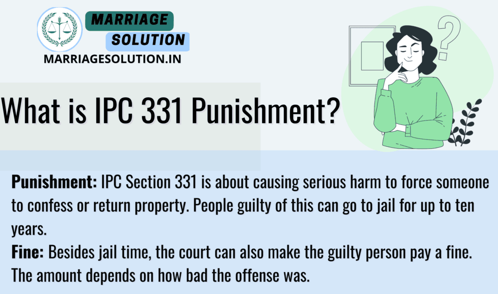  IPC Section 331: Punishment for Causing Hurt to Extort