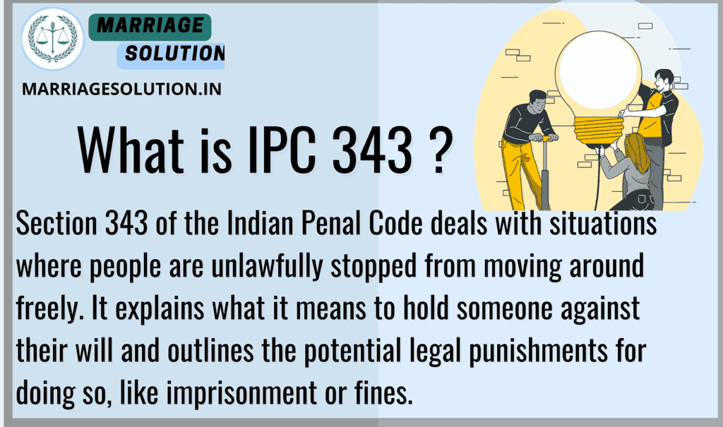  IPC Section 343.