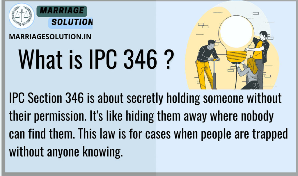 Symbolizing wrongful confinement and the legal implications under IPC Section 345.