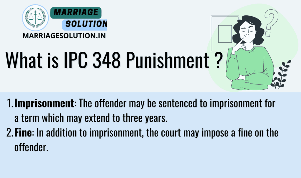 ipc 348 punishment