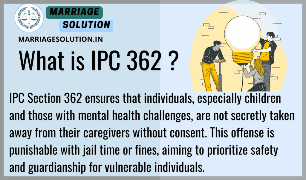 IPC Section 362 Punishment - Abduction and Concealment Law