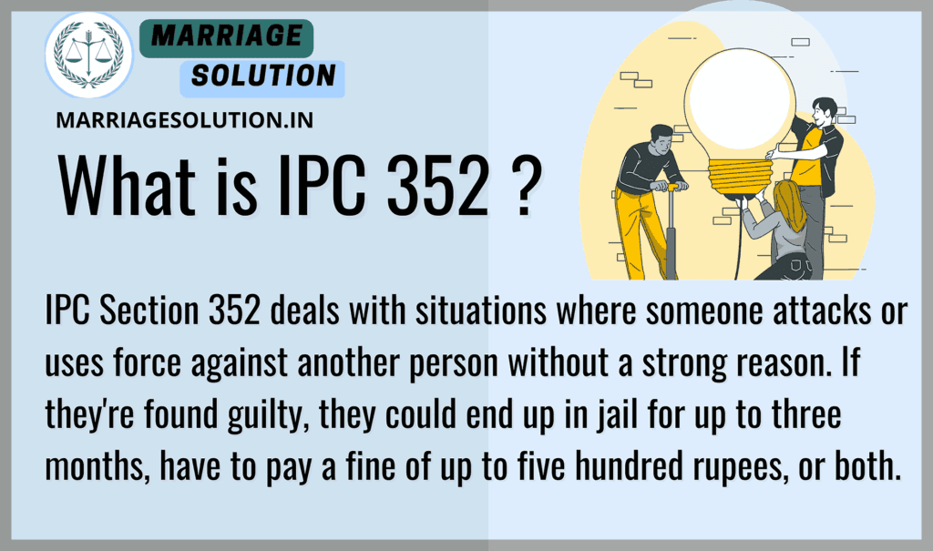 IPC Section 352 - Legal Information on Assault Offenses