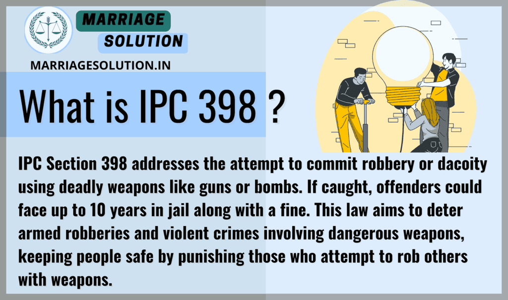 "IPC 398 Summary