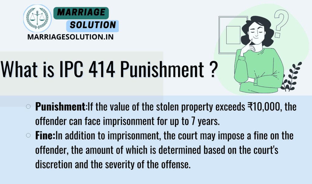 IPC 414 Penalty