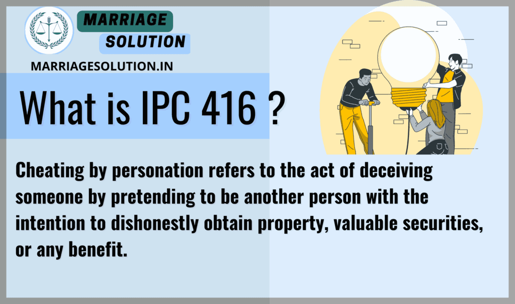 IPC 416 Description