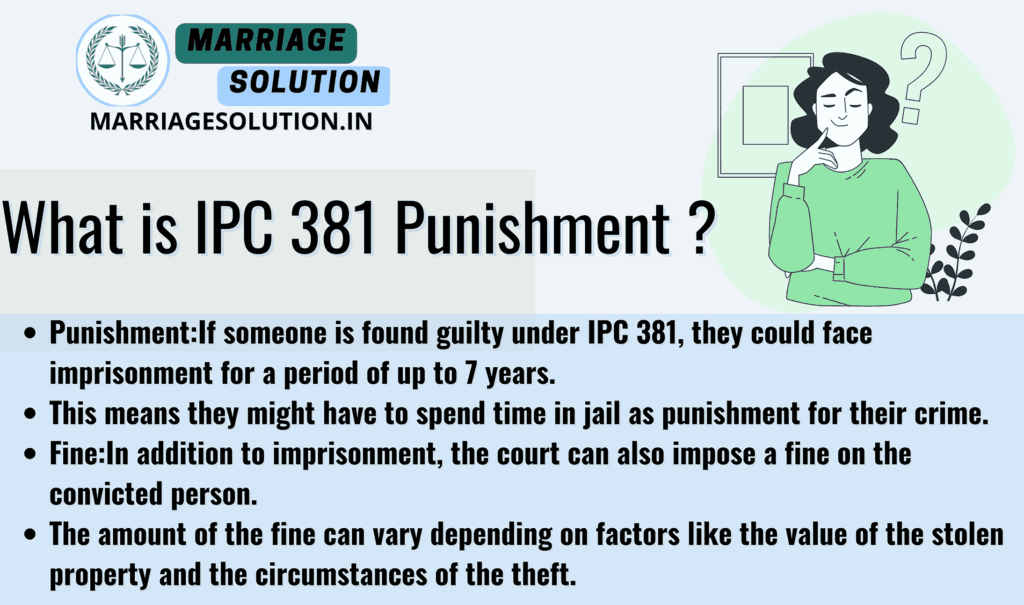  IPC 381 Punishment in Legal System