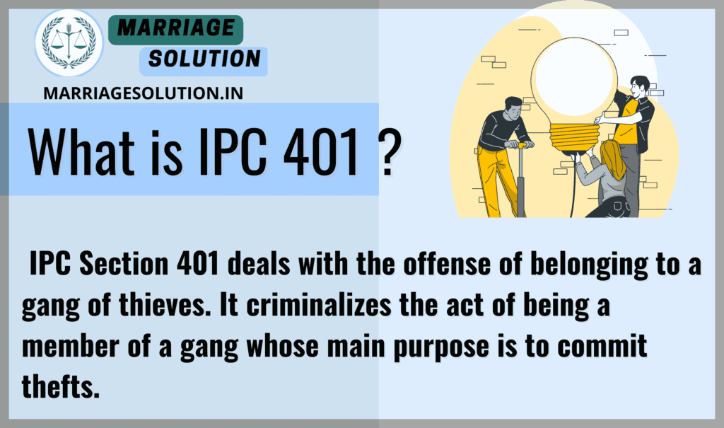 IPC Section 401