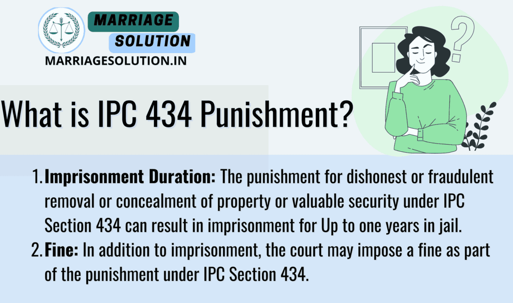 IPC 434 Punishment - Imprisonment and Fine