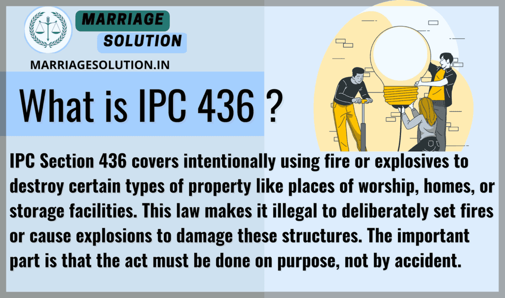 IPC Section 436 Explanation