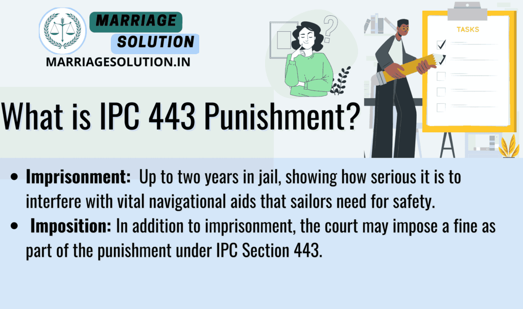 IPC Section 443 Punishment
