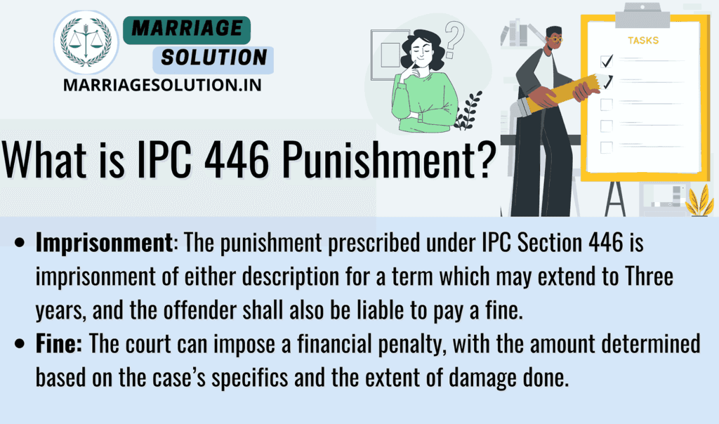 IPC 446 punishment India.