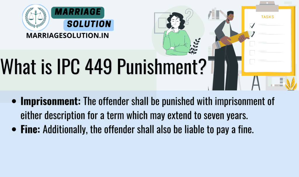 IPC 449 Punishment - House-Trespass and Serious Offense Consequences