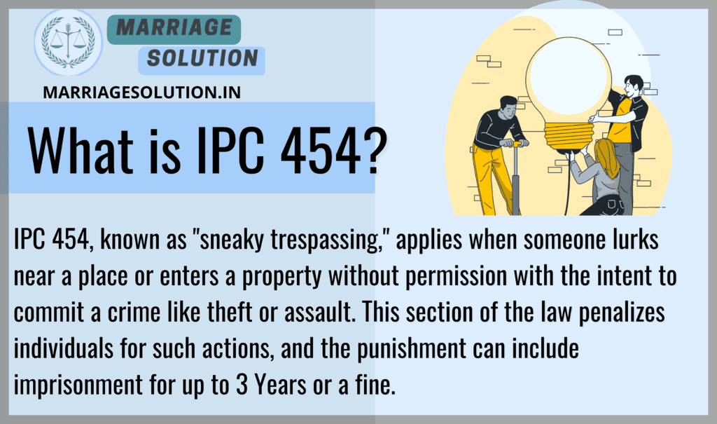  Lurking or Trespassing in India? Know About IPC 454