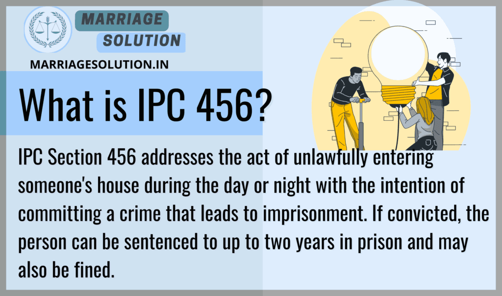 IPC 456 Explained: Lurking House-Trespass and Punishable Offense