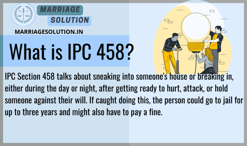 IPC 458 Explanation