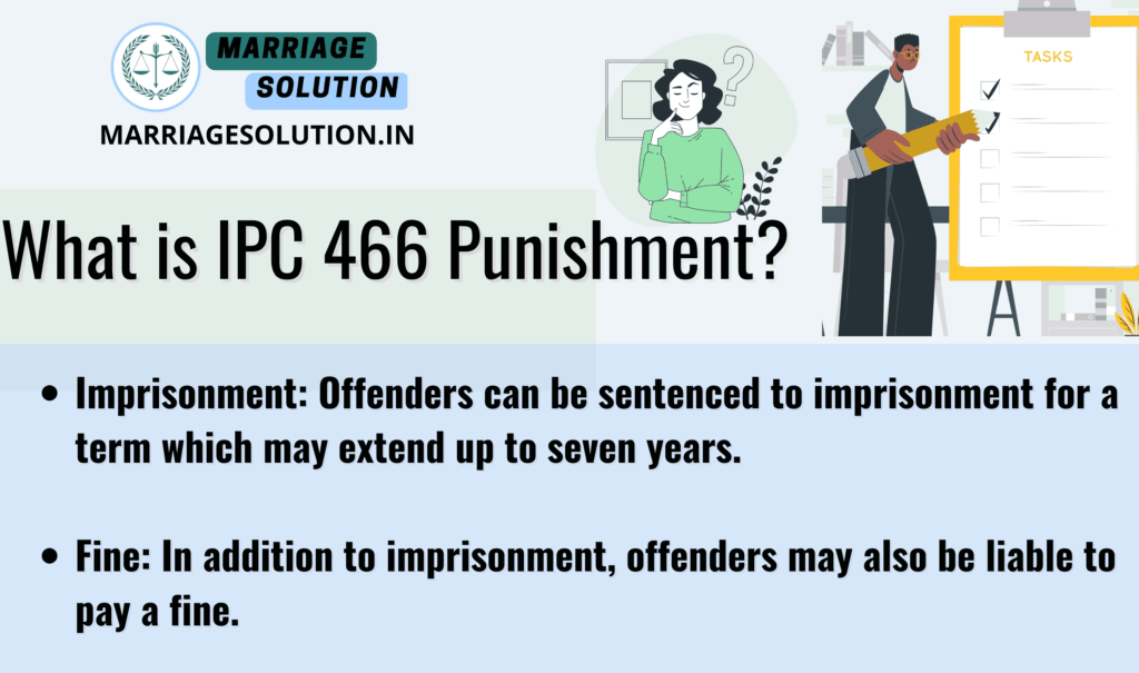 IPC 466 Punishment - Understanding Forgery