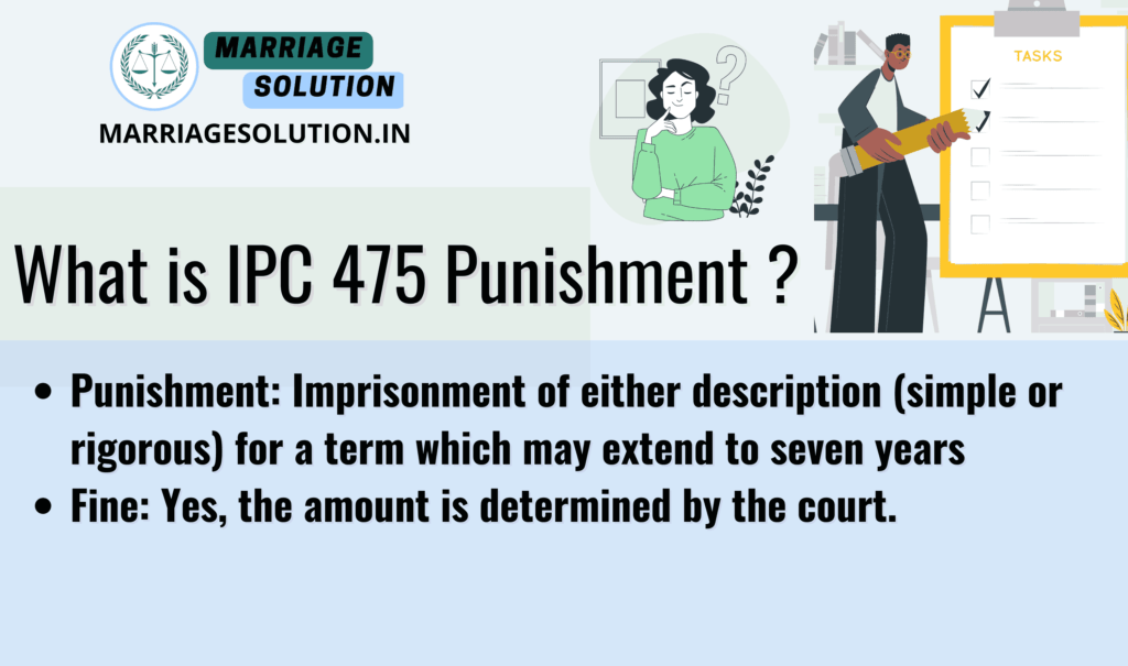 IPC 475 Punishment: Counterfeiting Consequences