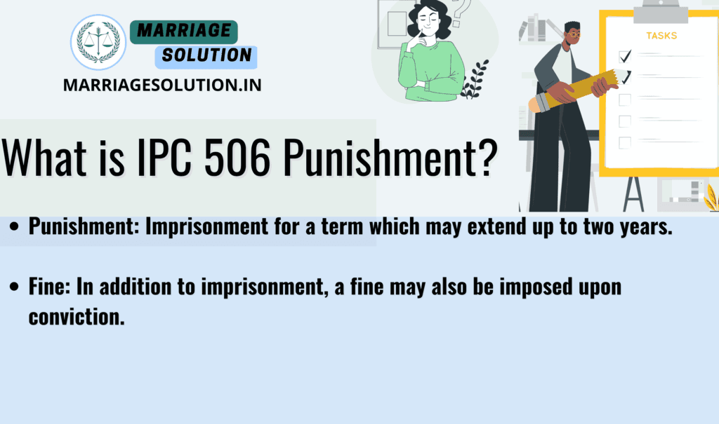 IPC 506 Punishment