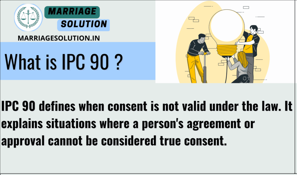 90 IPC Consent given under fear or misconception not considered valid under Indian Penal Code.