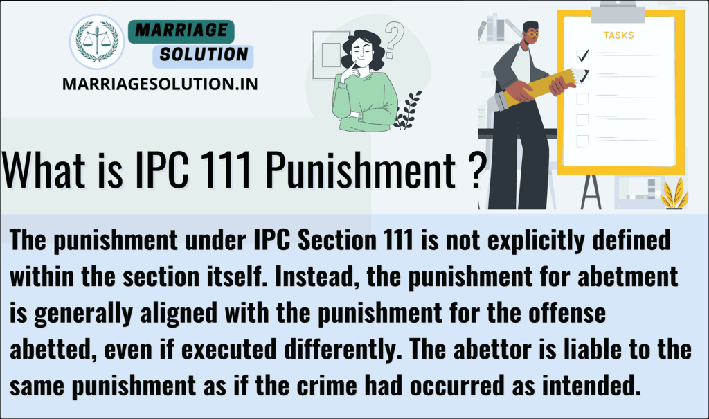 IPC 111 punishment details