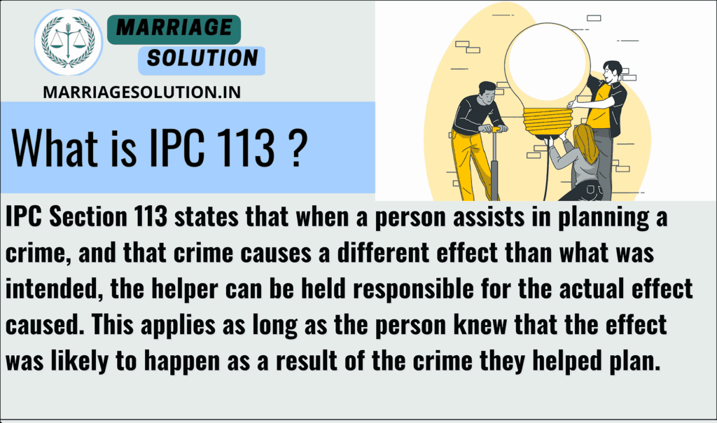 IPC 113 explained