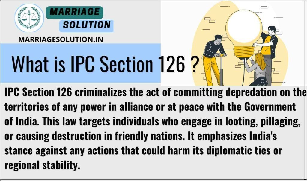 IPC 126 - Depredation on Peaceful Territories