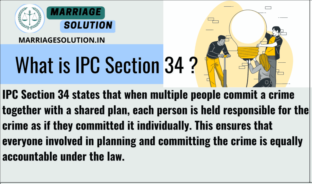 IPC 34 and Criminal Acts Done Together