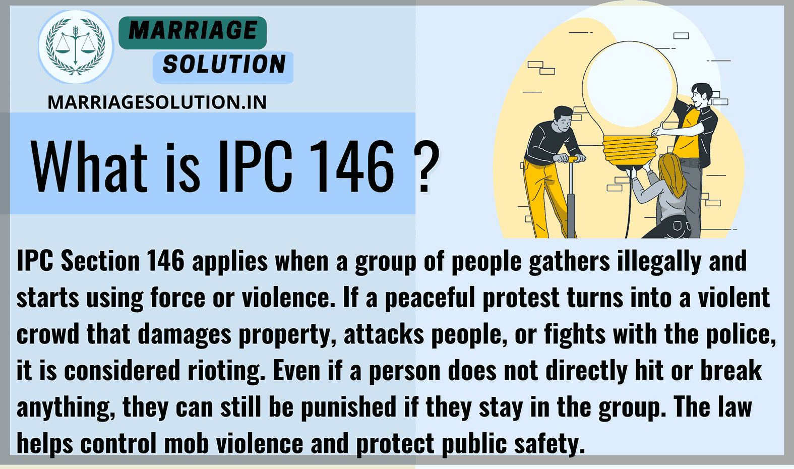 IPC 146 - MarriageSolution.in: Reliable...