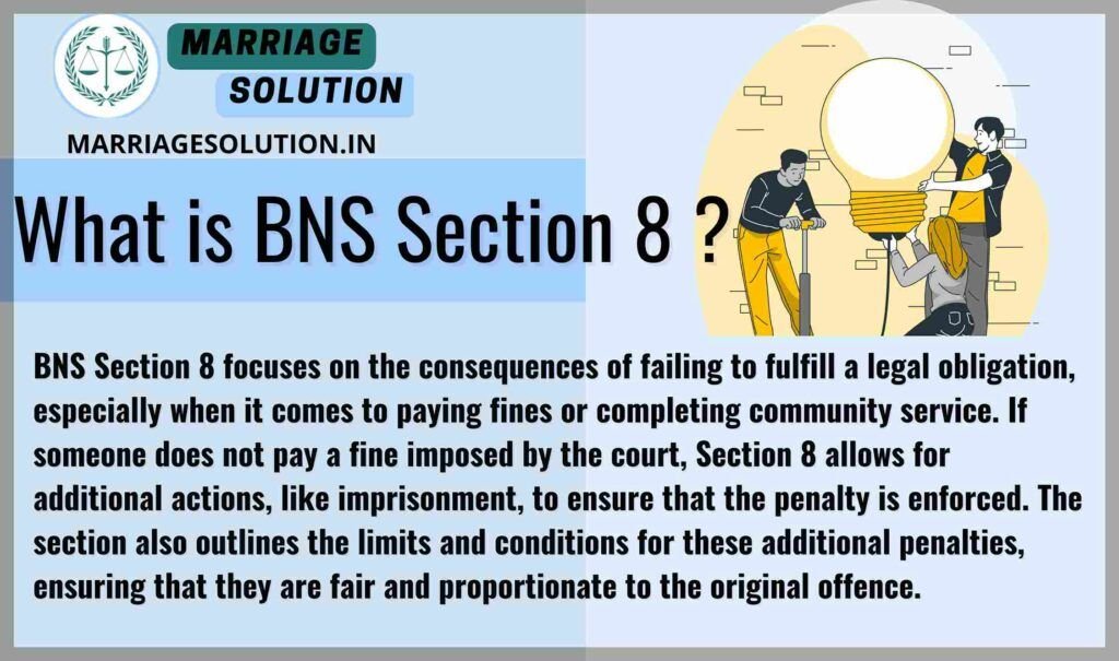 legal implications and penalties under BNS Section 8

